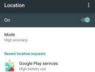 Problemi Sürətləndirilmiş Yer Tətbiqində Android-də Yer Xidmətləri Xidməti ilə həll edildi